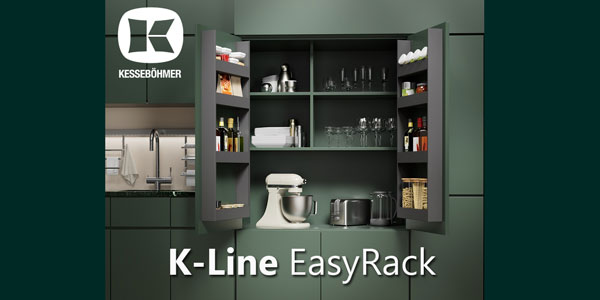 K-Line EasyRack дверная полка для высоких шкафов Kessebohmer в Новокузнецке